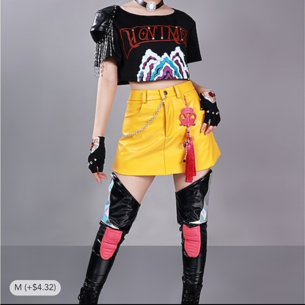 K-Pop Demon Hunters Mira Costume w/ Wig